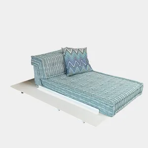Roche Bobois Mah Jong Outdoor Chaise Lounge