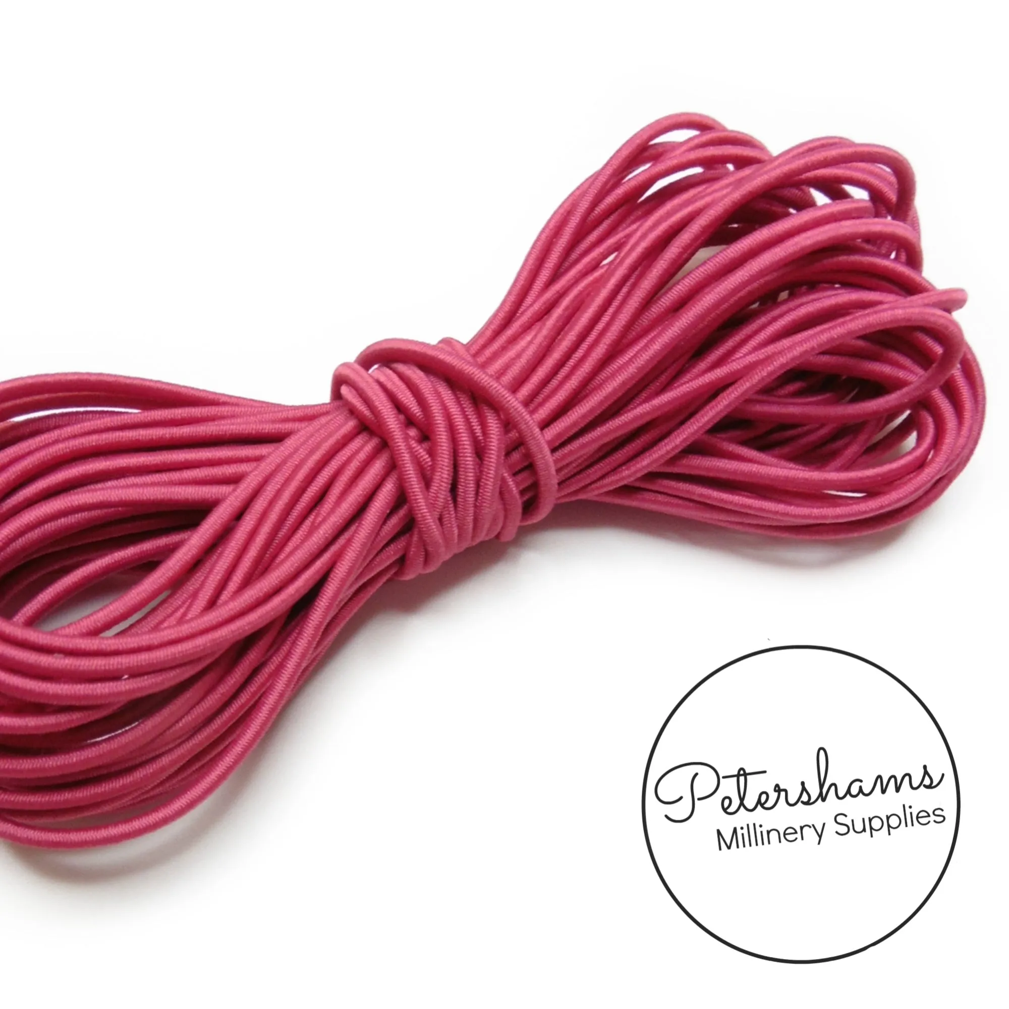 Round 1.5mm Hat Elastic for Millinery - 1m