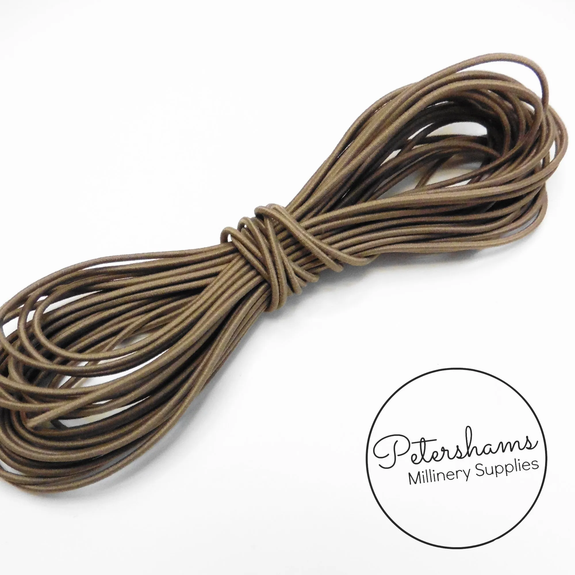 Round 1.5mm Hat Elastic for Millinery - 1m
