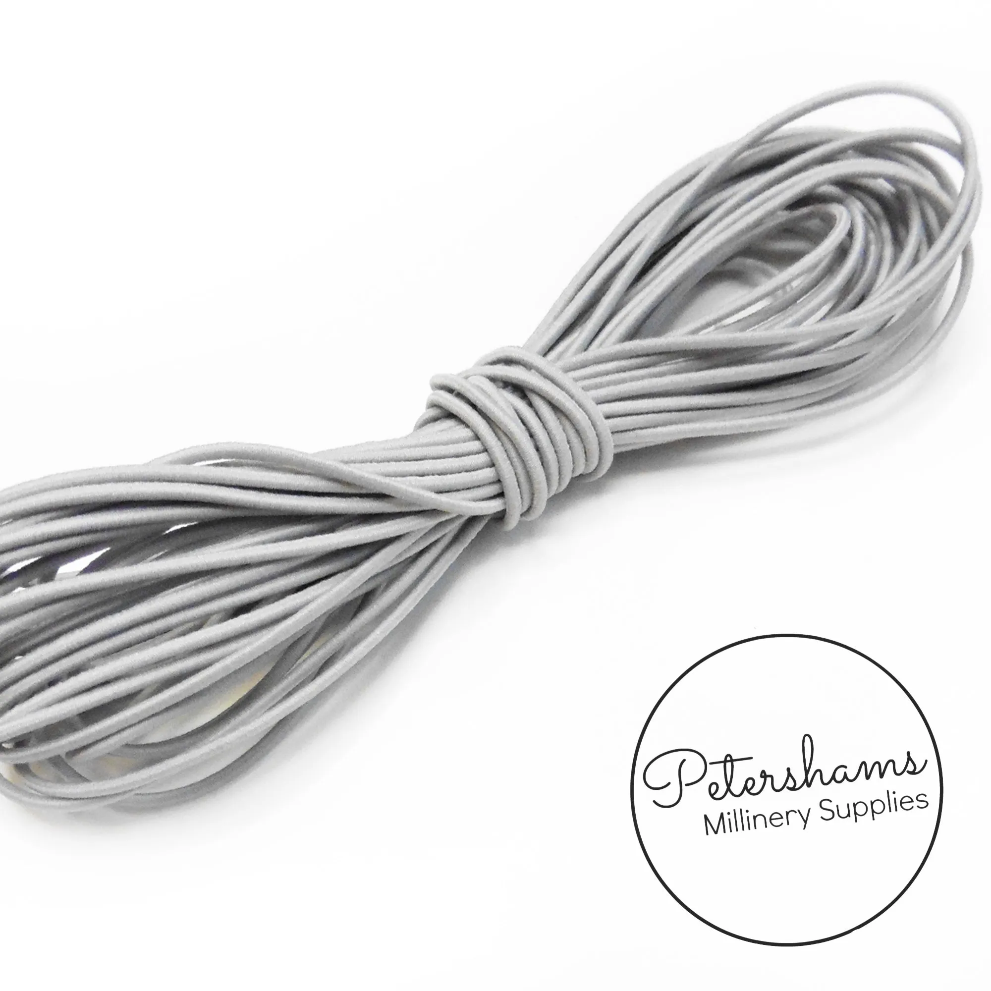 Round 1.5mm Hat Elastic for Millinery - 1m
