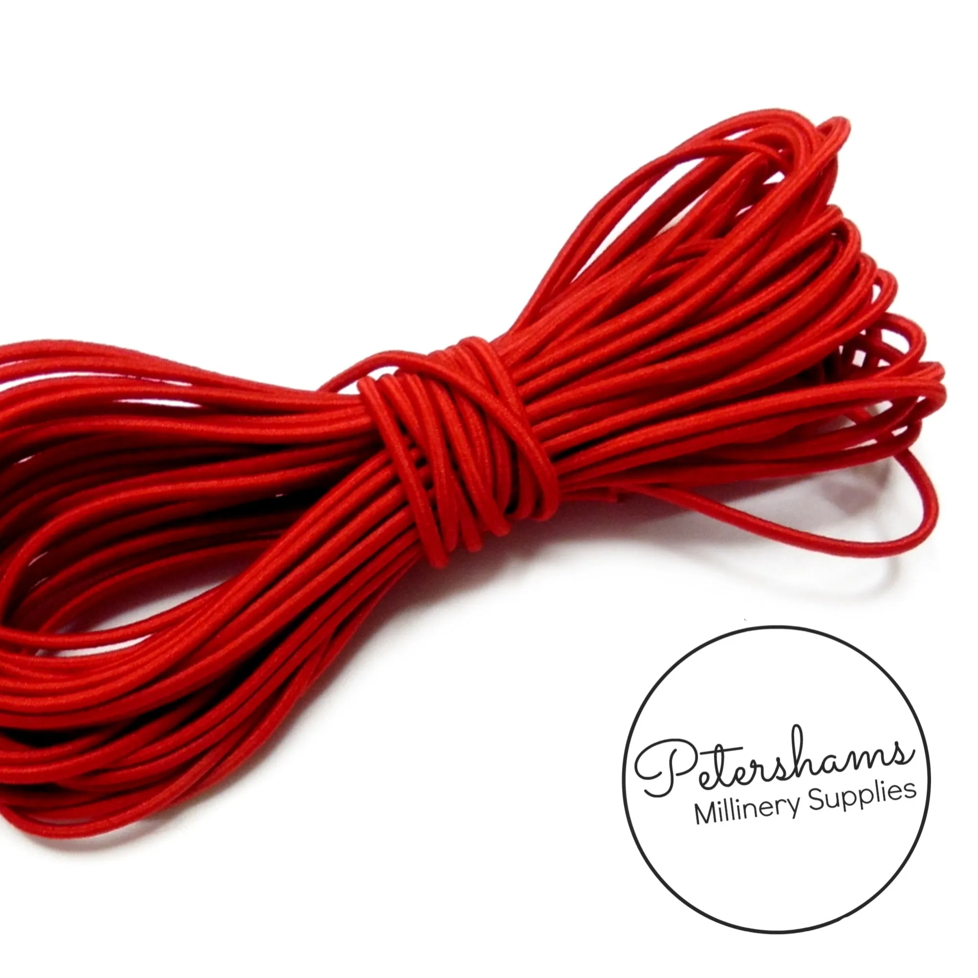 Round 1.5mm Hat Elastic for Millinery - 1m