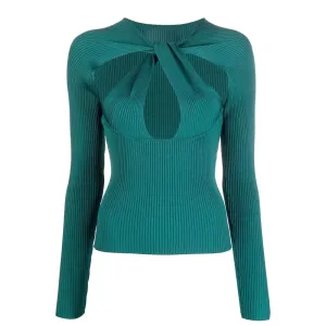 Solid Hollow Out Slimming Knitting Sweaters For Women Round Neck Long Sleeve Pullover Sexy Sweater Female Fashion