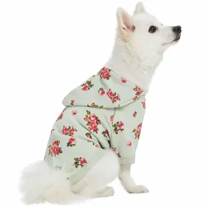 Spring-scented floral print Dog Hoodie
