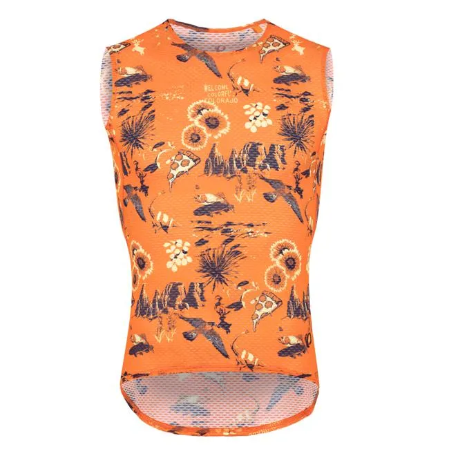 Transfer Mesh Sleeveless Baselayer