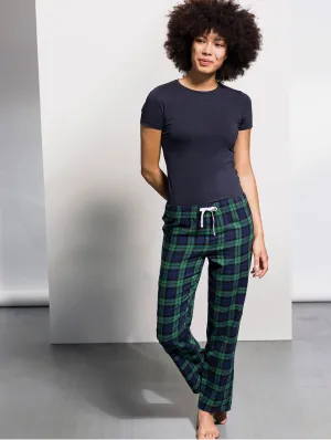 Vegan Women's Tartan Lounge Pants | Multiple Colours