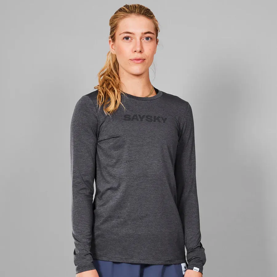 Womens Saysky Logo Pace Long Sleeve