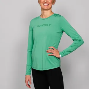 Womens Saysky Logo Pace Long Sleeve