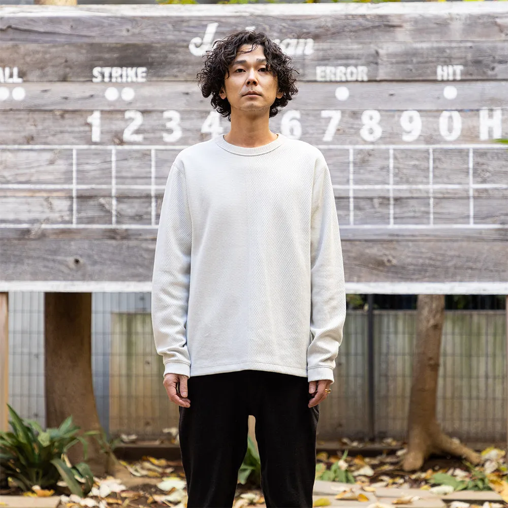 Zebra Thermal Knit L/S Tee -  Mint Green