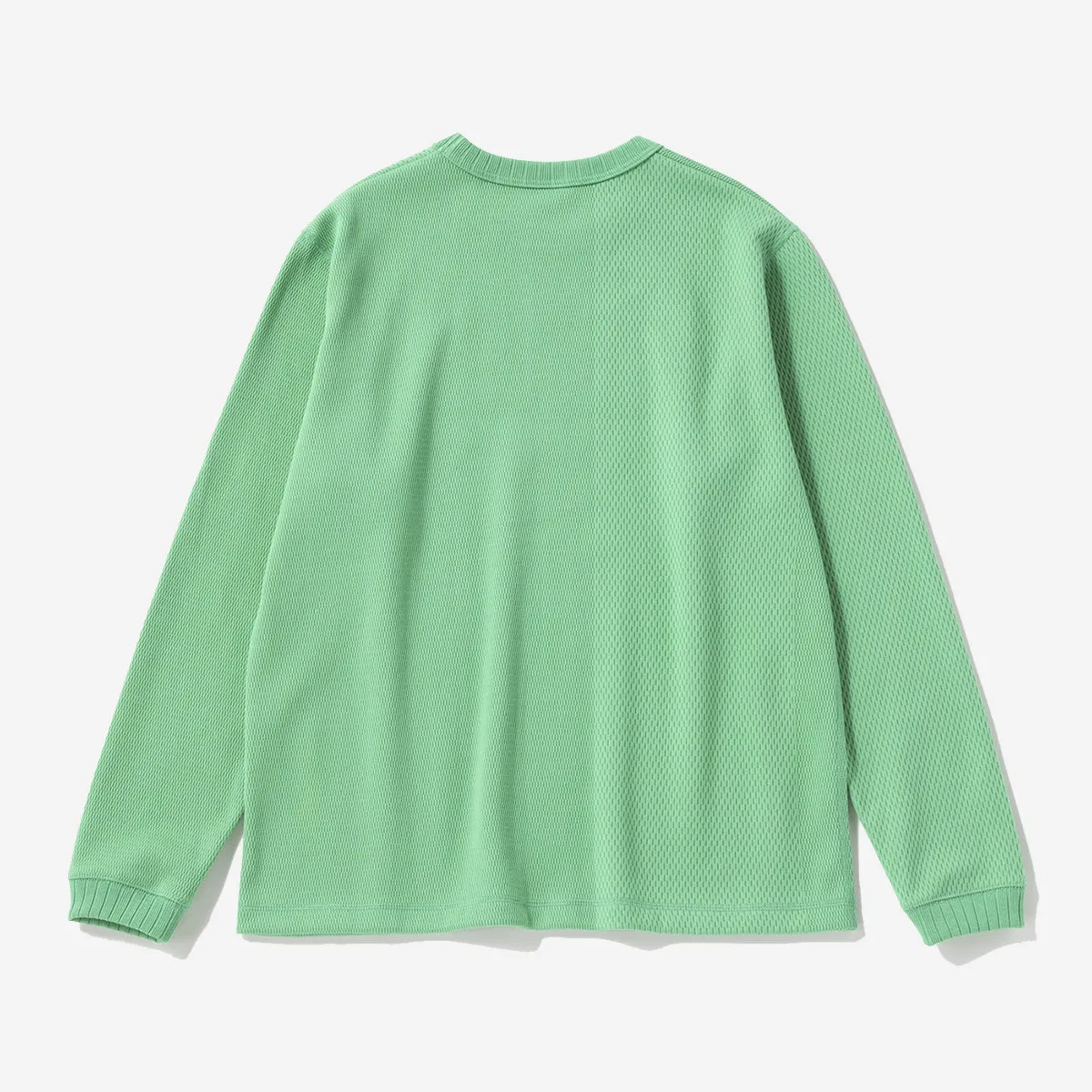 Zebra Thermal Knit L/S Tee -  Mint Green